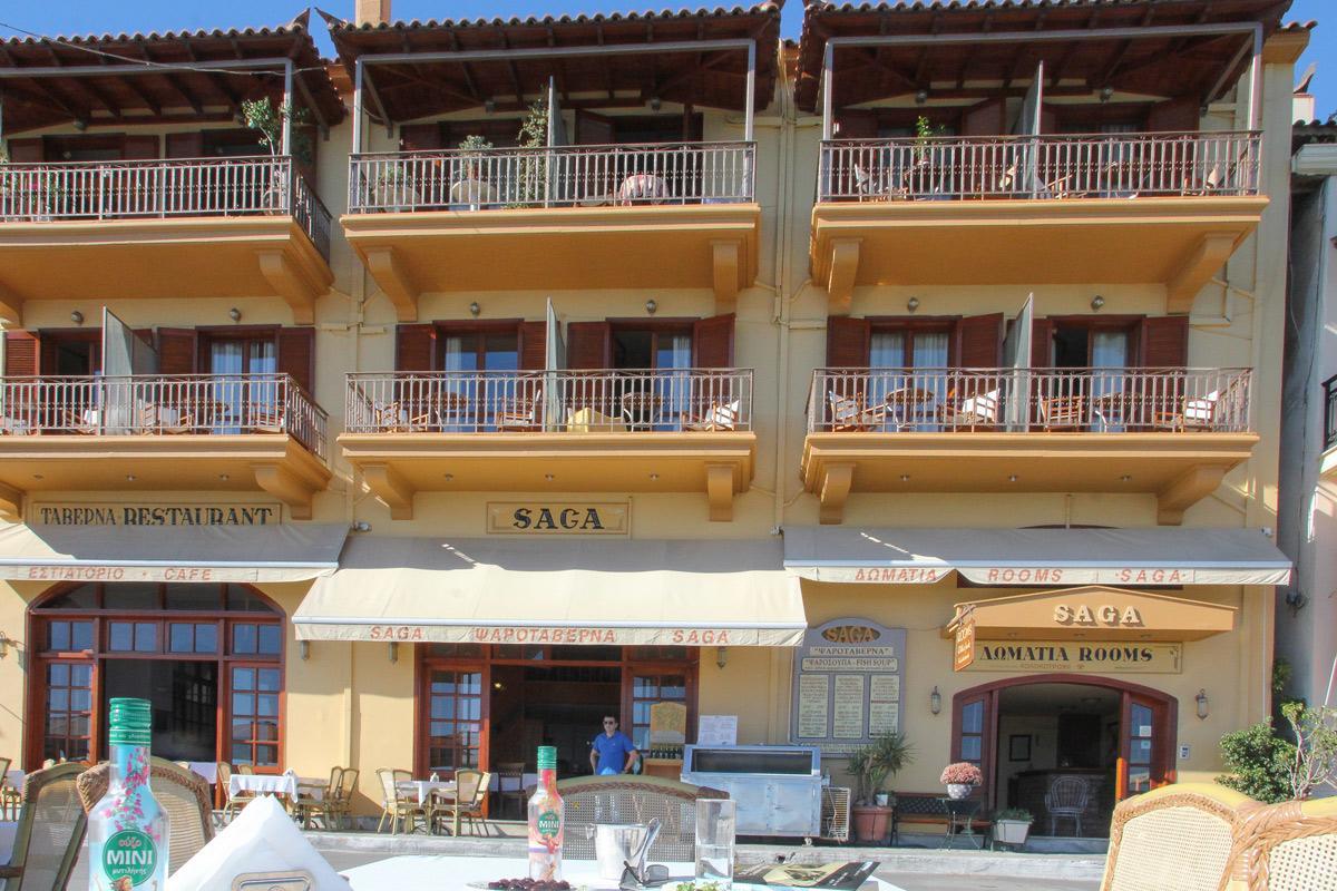 Saga Pension Gythio Ngoại thất bức ảnh